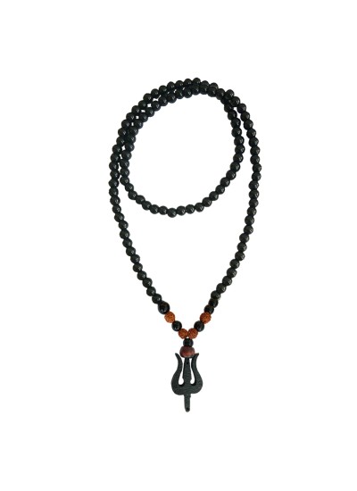 Buy Online Shiva Trishul Beads Mala By Menjewell | jewellery for men ...
