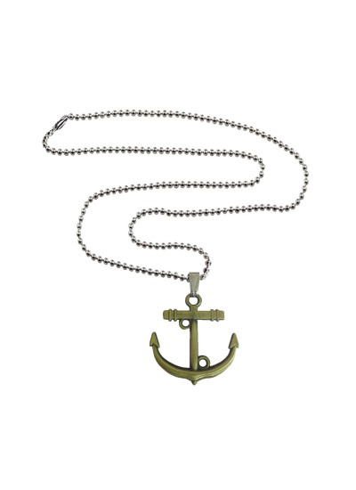 Buy Online Menjewell Marine Anchor Pendant Metal Pendant