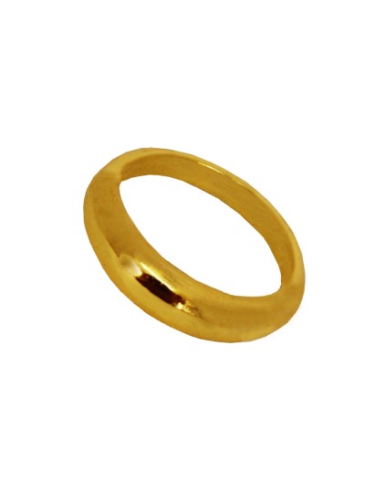 22k Plain Gold Ring JGS-2302-00181 – Jewelegance