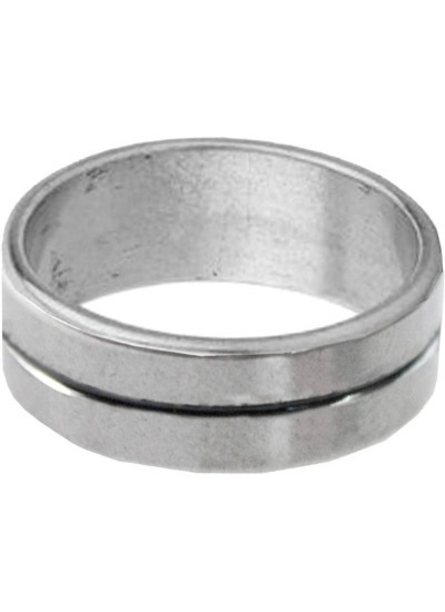 Silver Simple Band-silver band-silver ring for men- Silver Ring for la –  Amena Jewellery