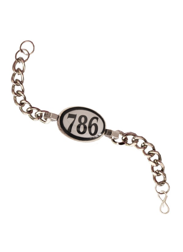786 Vintage Los Ballestros silver art deco link bracelet - Ruby Lane