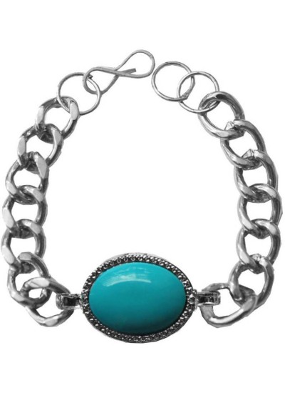 Buy 925 Sterling Silver Salman Khan Curb Chain Bracelet for Men's